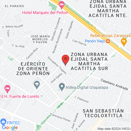 Dentis+a Peñon Viejo map