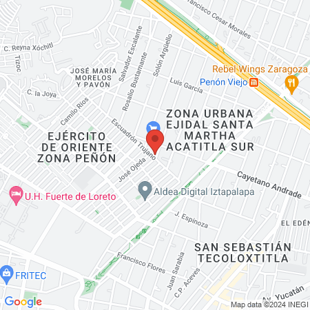 CONSULTORIO MÉDICO map