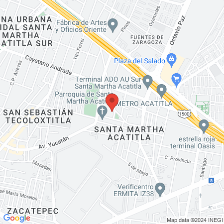 Peluquería Johan map