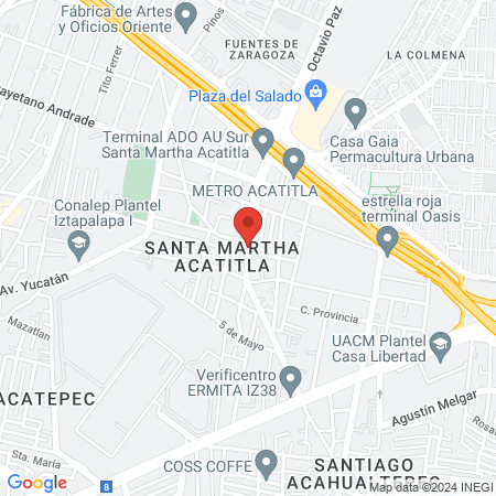 The Lucky House Studio map