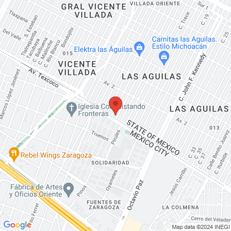 Peluqueria y Barberia tradicional DANDY map