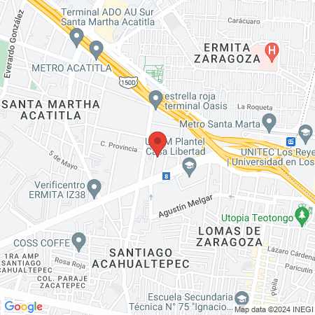 SPA TERAPÉUTICO LOZANT map