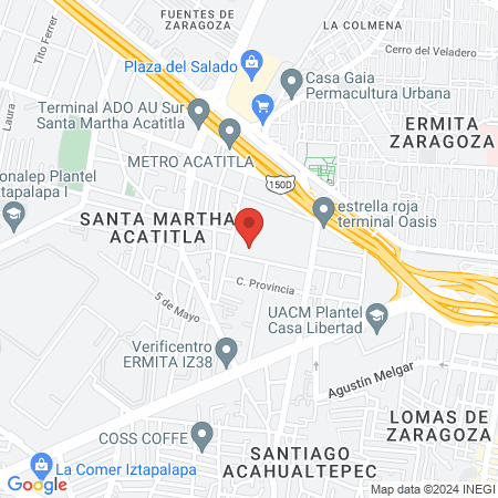 Gym González map