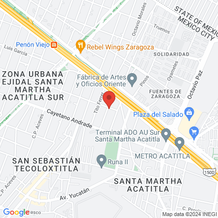 Consultorio Dental La Muelita Feliz map