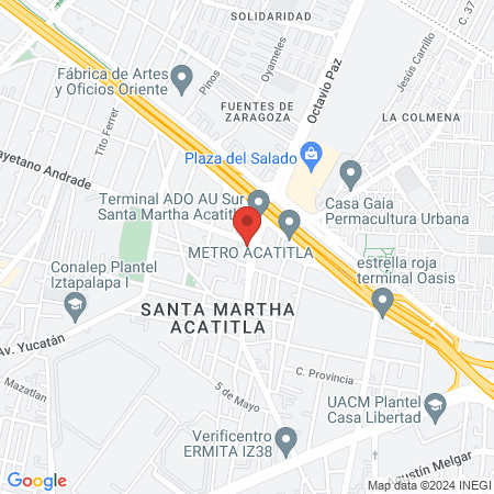 Consultorio Dental MediCas map