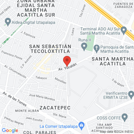 Consultorio Pediátrico map