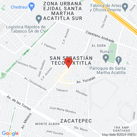 Laboratorio de análisis clínicos El Rosario y Consultorio Médico map