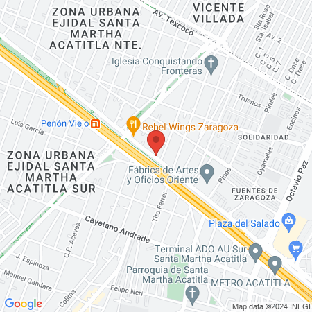 CLÍNICA VETERINARIA ORIENTE map