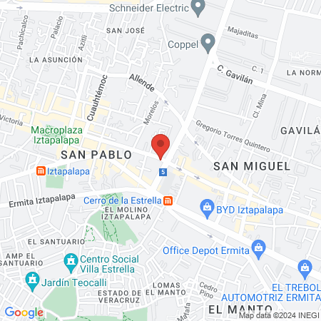 Mi Consultorio Rojo Gómez map