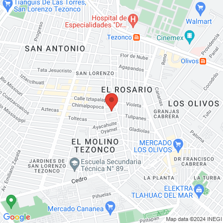 Estética unisex Estrella map