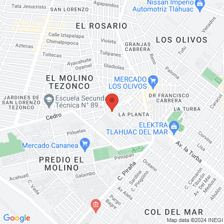 Nails & Lashes Beauty MB map