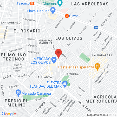 Veterinaria "Mi Amigo" map