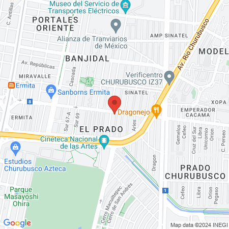 Estética Clemens map