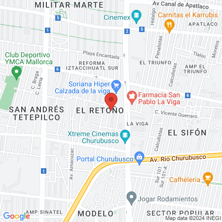 Dentista Cristina map