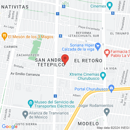 Dr Reynoso Marenco Jaime map