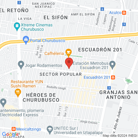 El Olivar Escuadron map