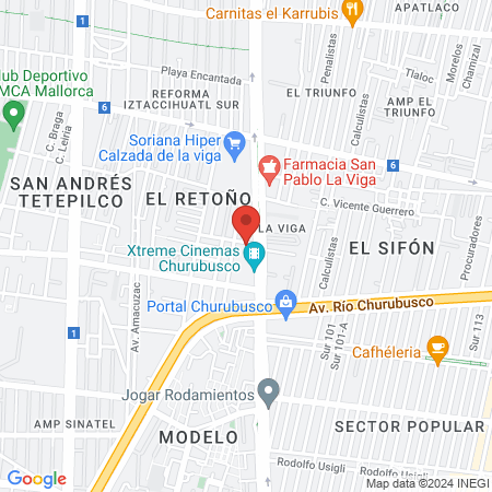 Mundo à Parte CDMX map