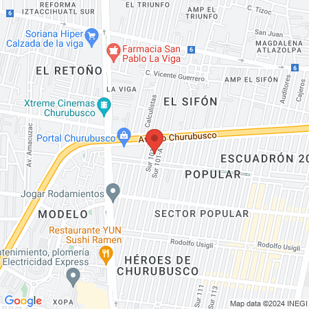 Veterinaria El arca de noe map