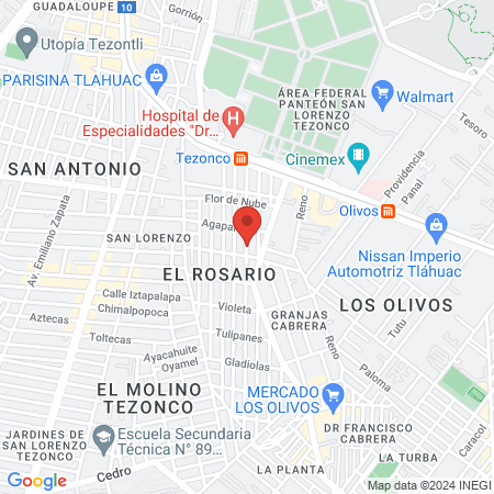 Consultorio médico y de acupuntura Dra Denise Alfaro map