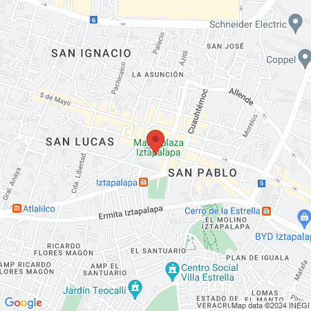 J.U.D Asistencia Medica map