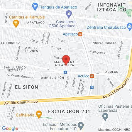 DR URIEL TORICES ROMERO map