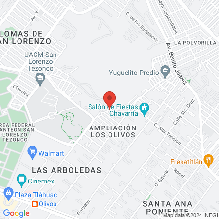 Peluquería Unisex map