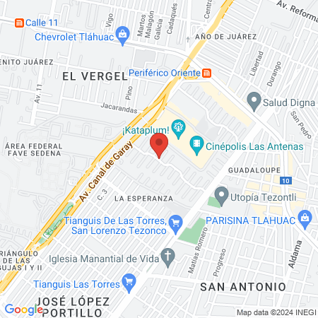 Consultorio Dental map