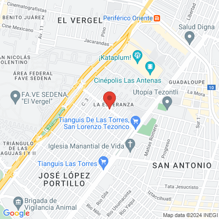 Circulo Odontologico - Clinica 1 map