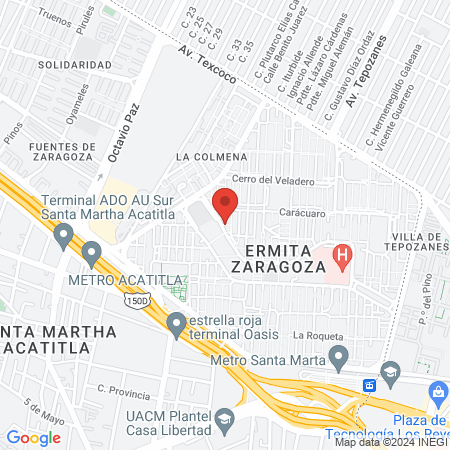 BARBERIA EL MORENO map