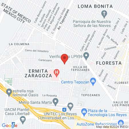 Estetica Canina Merengue map