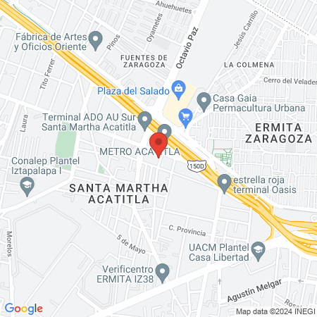 Consultorio Dental DentaLiz map