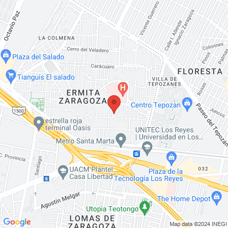 Consultorio San Carlos map