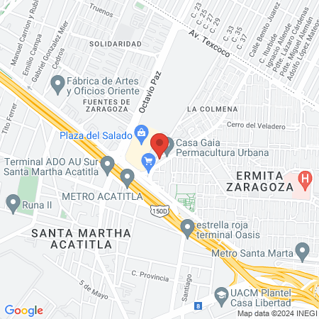 Centro de Medicinas Alternativas Xóchitl A.C map