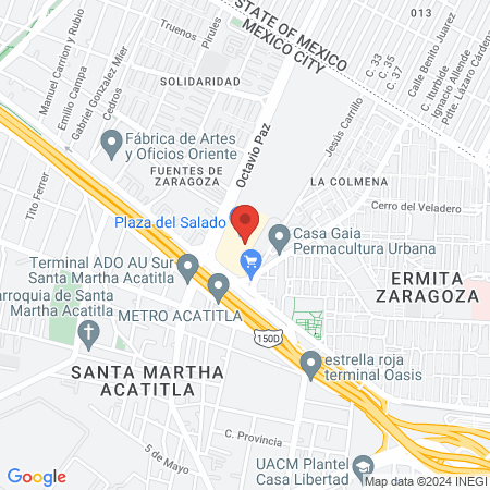 Dental Health El Salado map