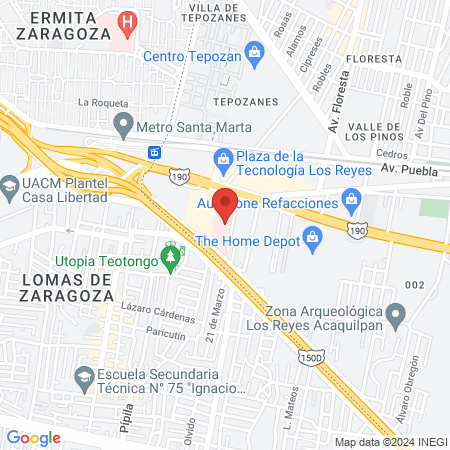 IMSS Hospital General de Zona 53 map