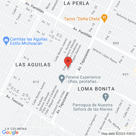 Centro de Salud Manantiales map