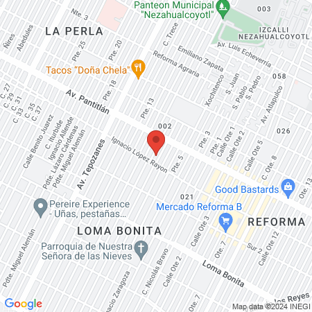 Centro holístico Any map