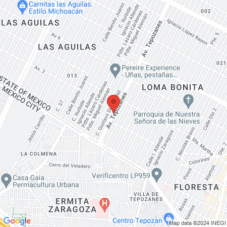 Veterinaria Modelo map