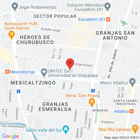 Colegio Superior De Yoga map