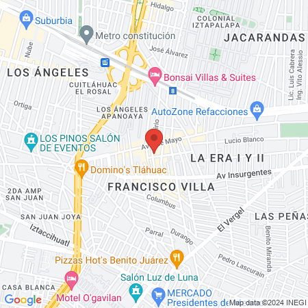 Glamour House Salon map