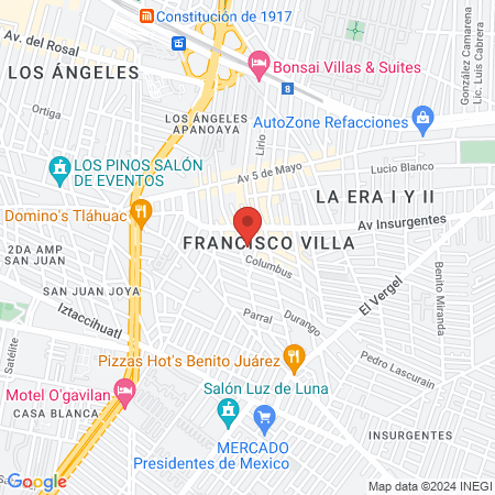 EVAL Odontología Integral map