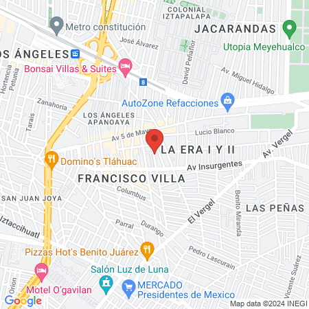 Laboratorios Laveran map