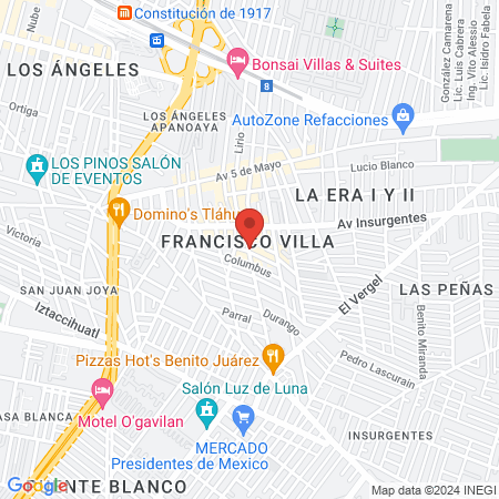 Veterinaria Colin map