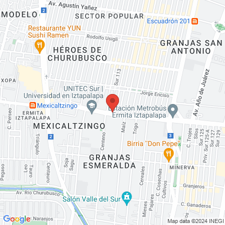 Clinica Dental Sensadent map