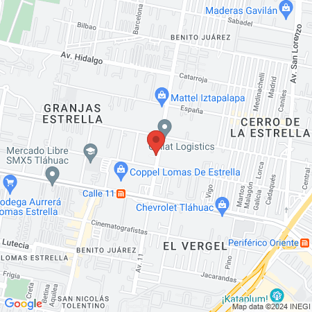 Estetica Sicardo's map