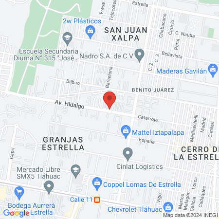 Estetica y Barberia Raven map