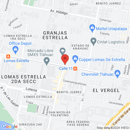 Podologia Integral Calle 11 map