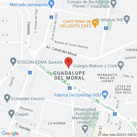 Odisea Barbershop map