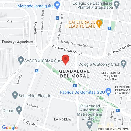 Centro Terapéutico Naturista Grupo Tonal Salud Integral, Local #71. map