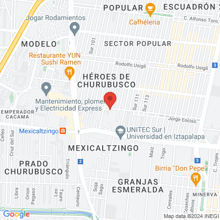 Nefrología y Medicina Interna map